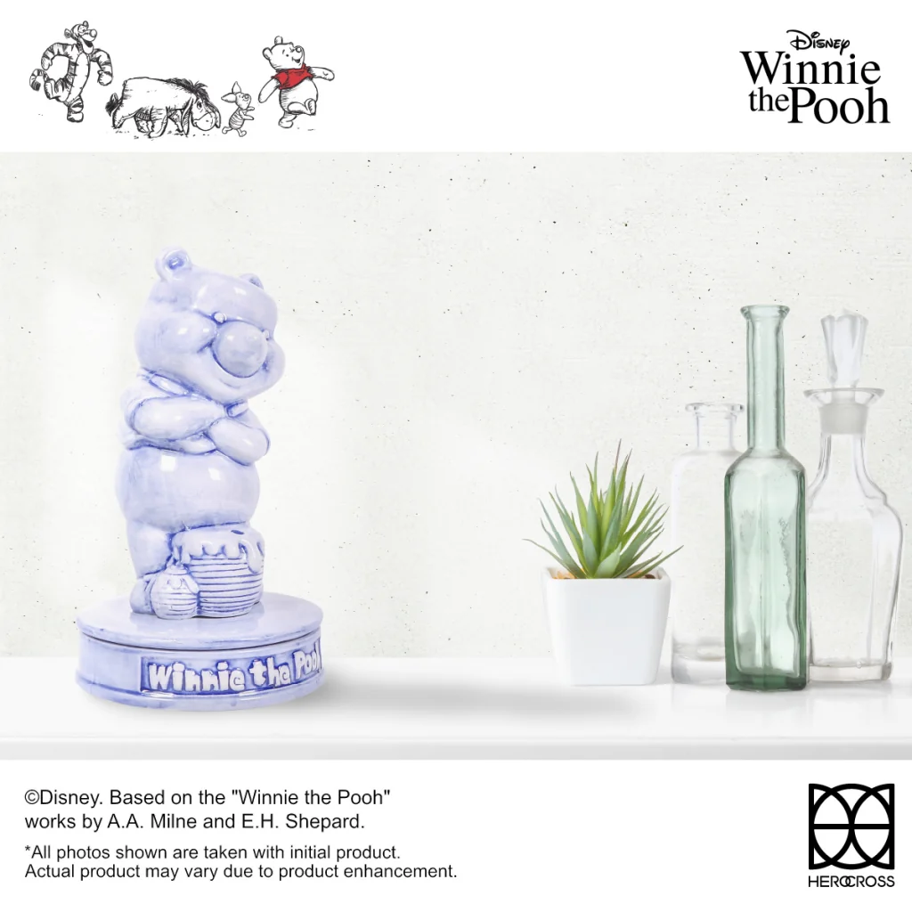 28.5cm Winne The Pooh Ceramic (Sky Blue)